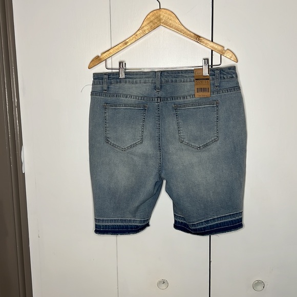 Project Indigo Denim Bermuda Shorts - Picture 2 of 5